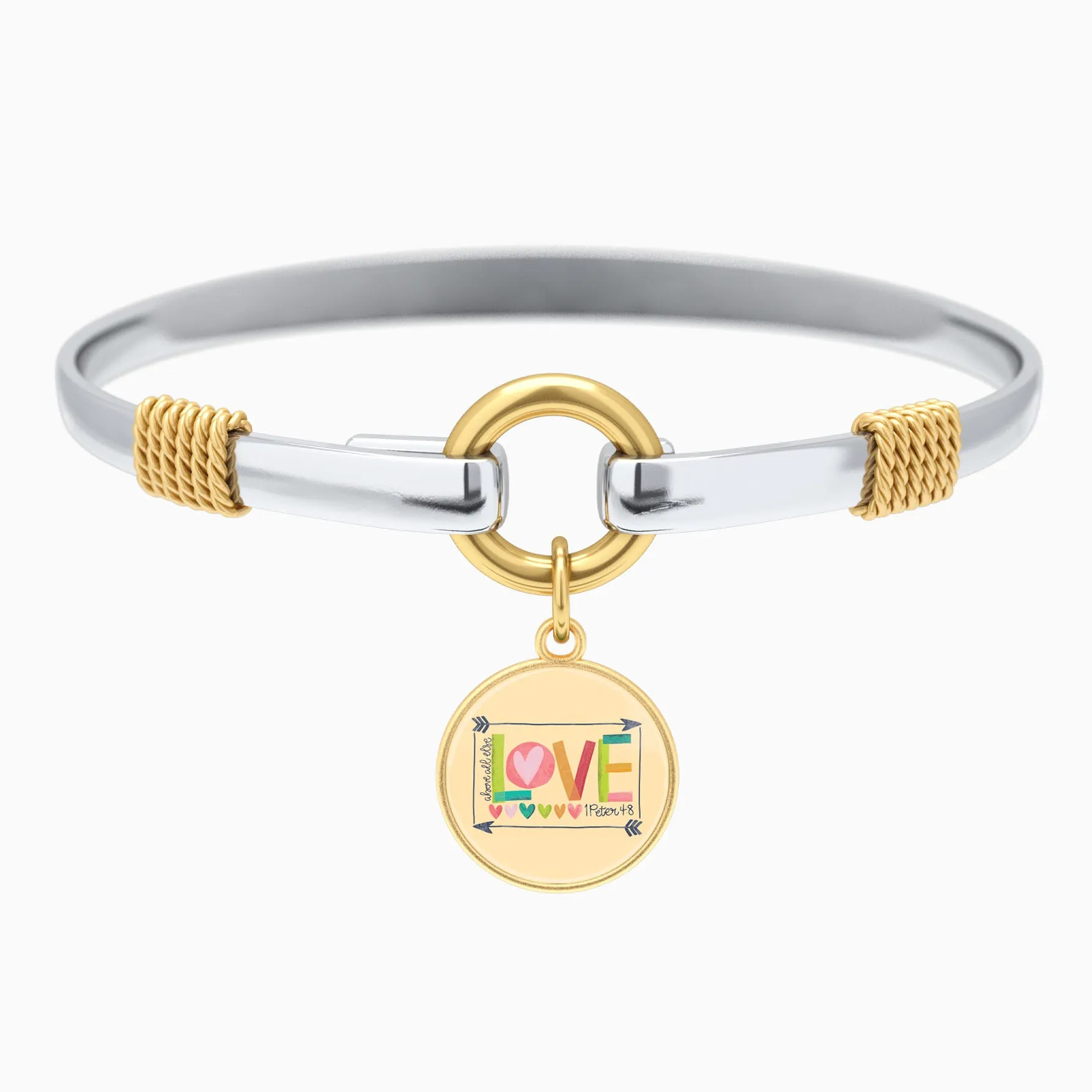 Above All Else - Two-Tone Bracelet