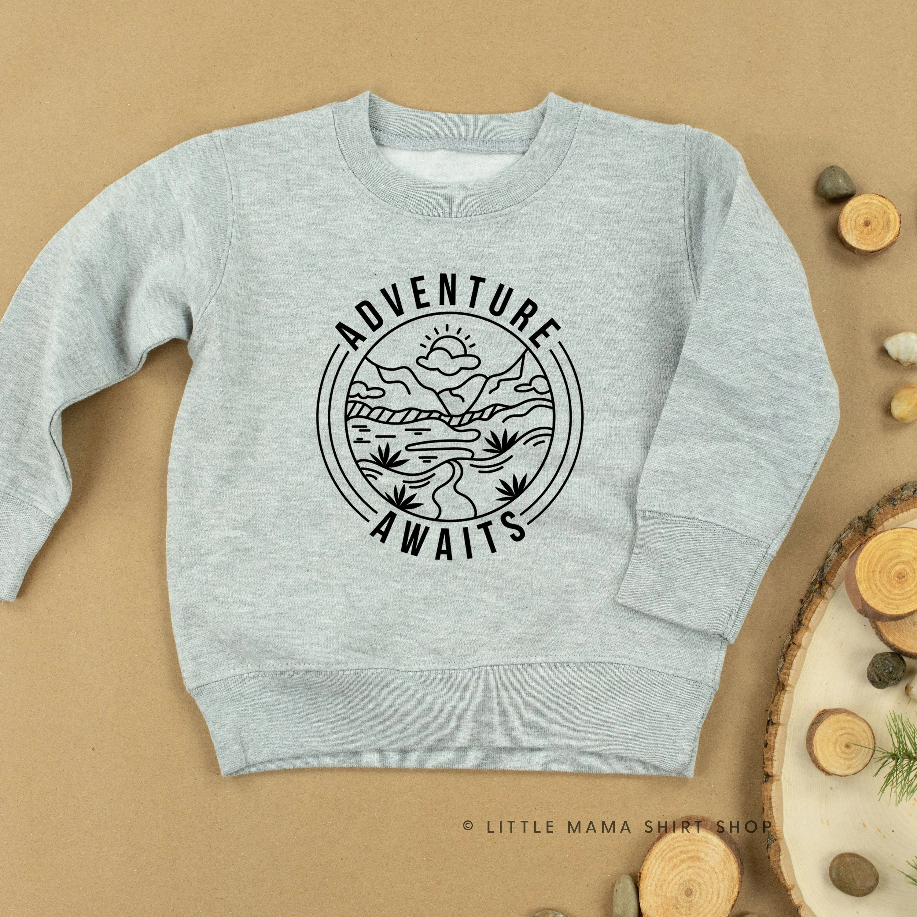 ADVENTURE AWAITS - Child Sweater