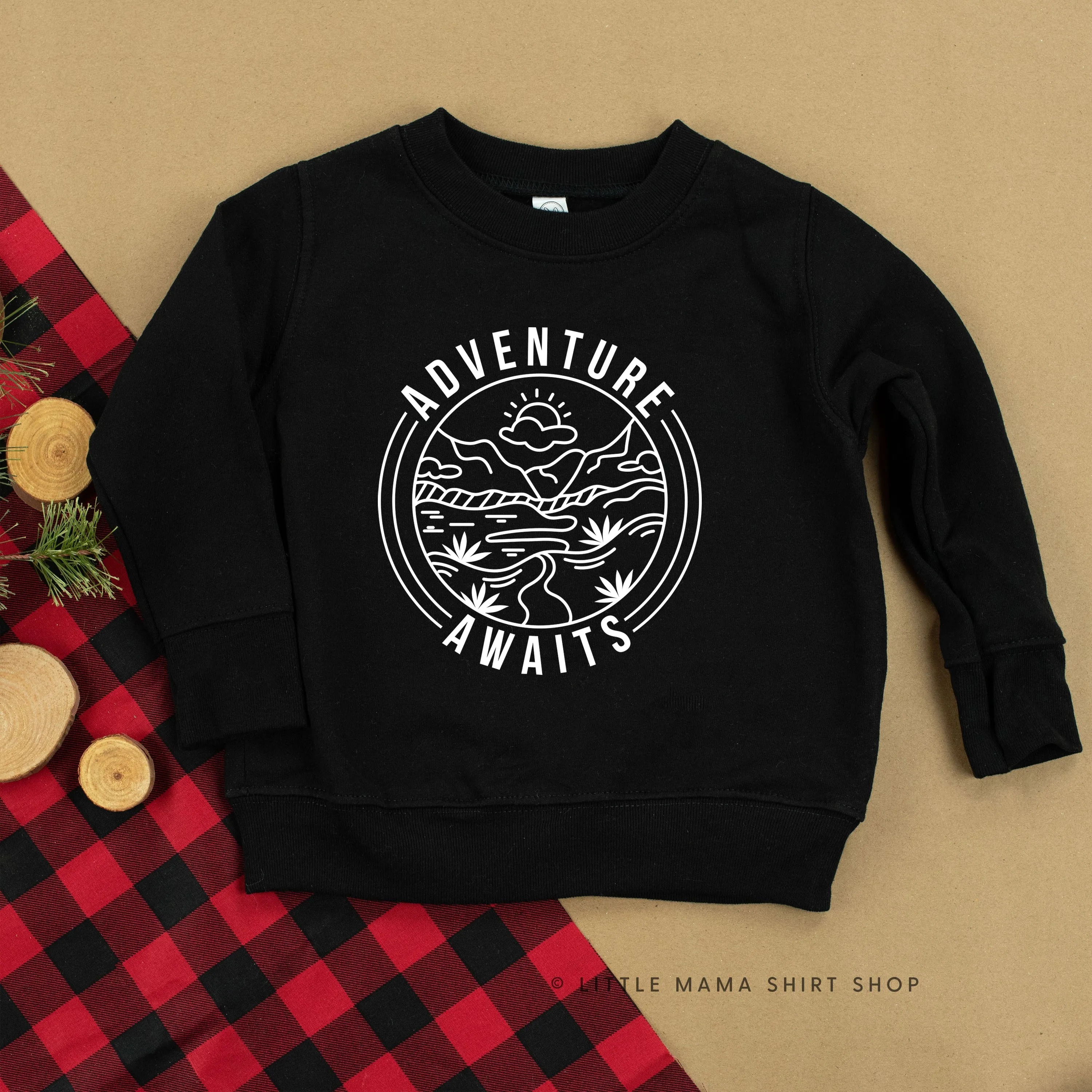 ADVENTURE AWAITS - Child Sweater