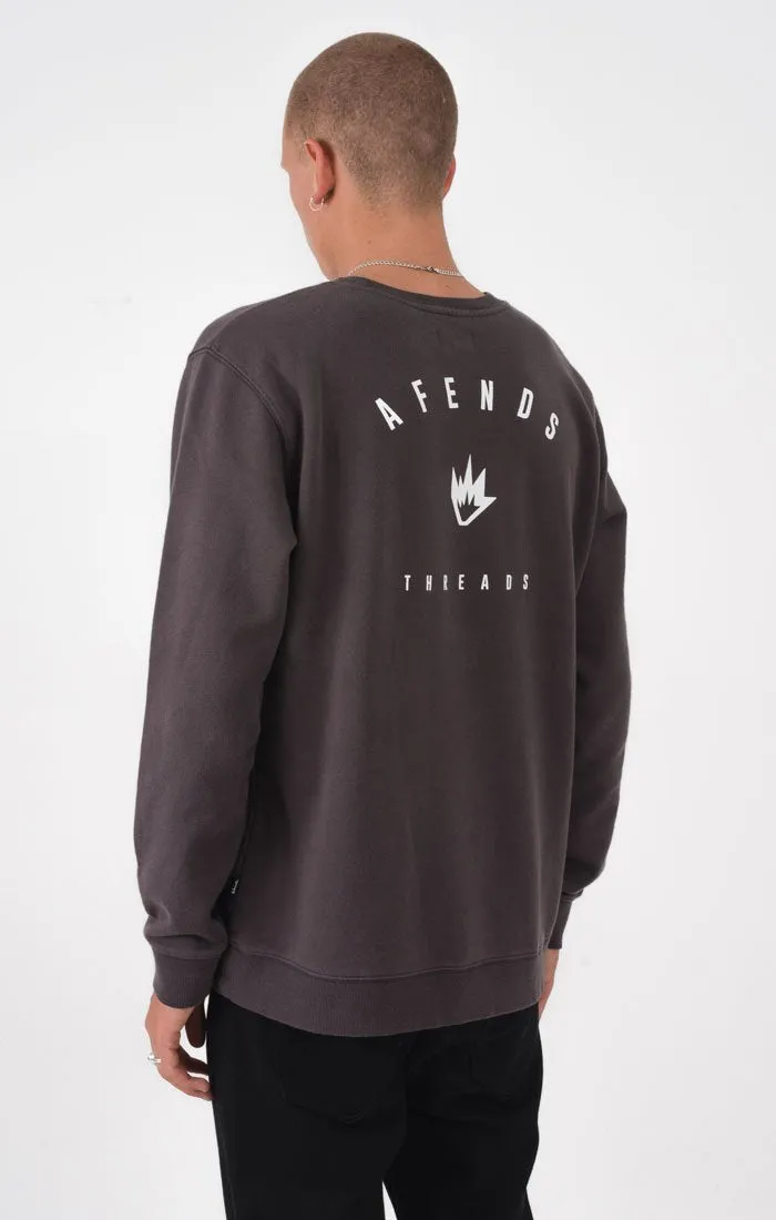 Afends Mens Threads - Crew Neck Sweat