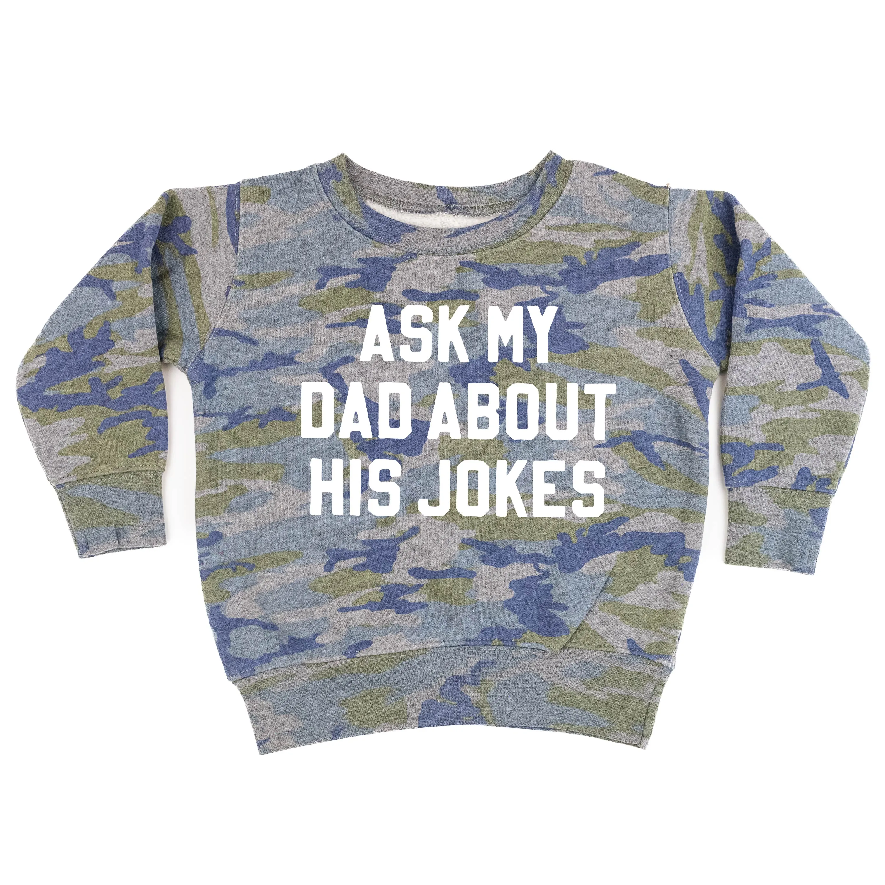 Ask My Dad About His Jokes - Child Sweater