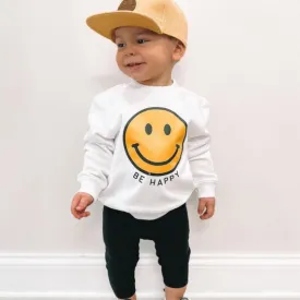 BE HAPPY - SMILEY FACE - Child Sweater