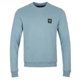 Belstaff Classic Sweat Top in Arctic Blue