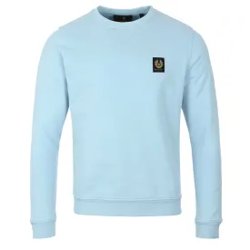 Belstaff Classic Sweat Top in Skyline Blue