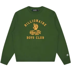 Billionaire Boys Club Campfire Green Sweatshirt