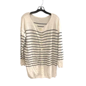 Cardigan By Cmc In Striped Pattern, Size: S