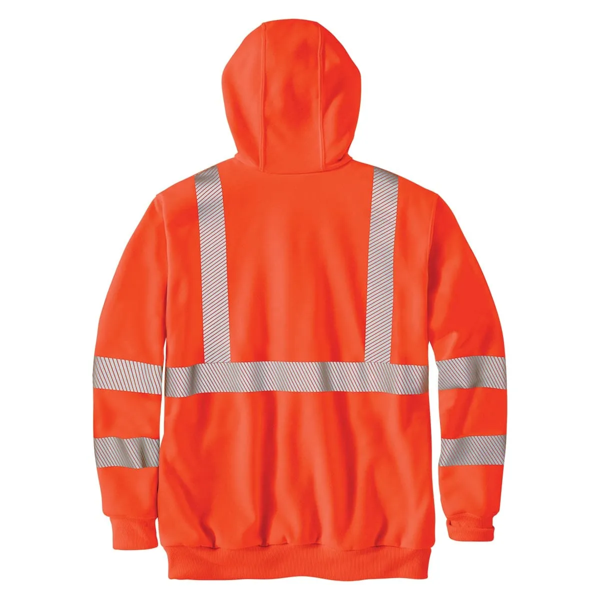 Carhartt ANSI Class 3 Loose Fit Midweight Full Zip Hi-Vis Sweatshirt