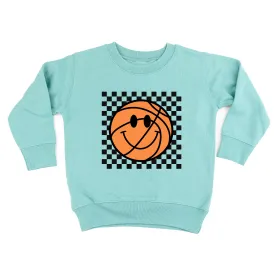 Checkers Smiley - Basketball - Child Sweater