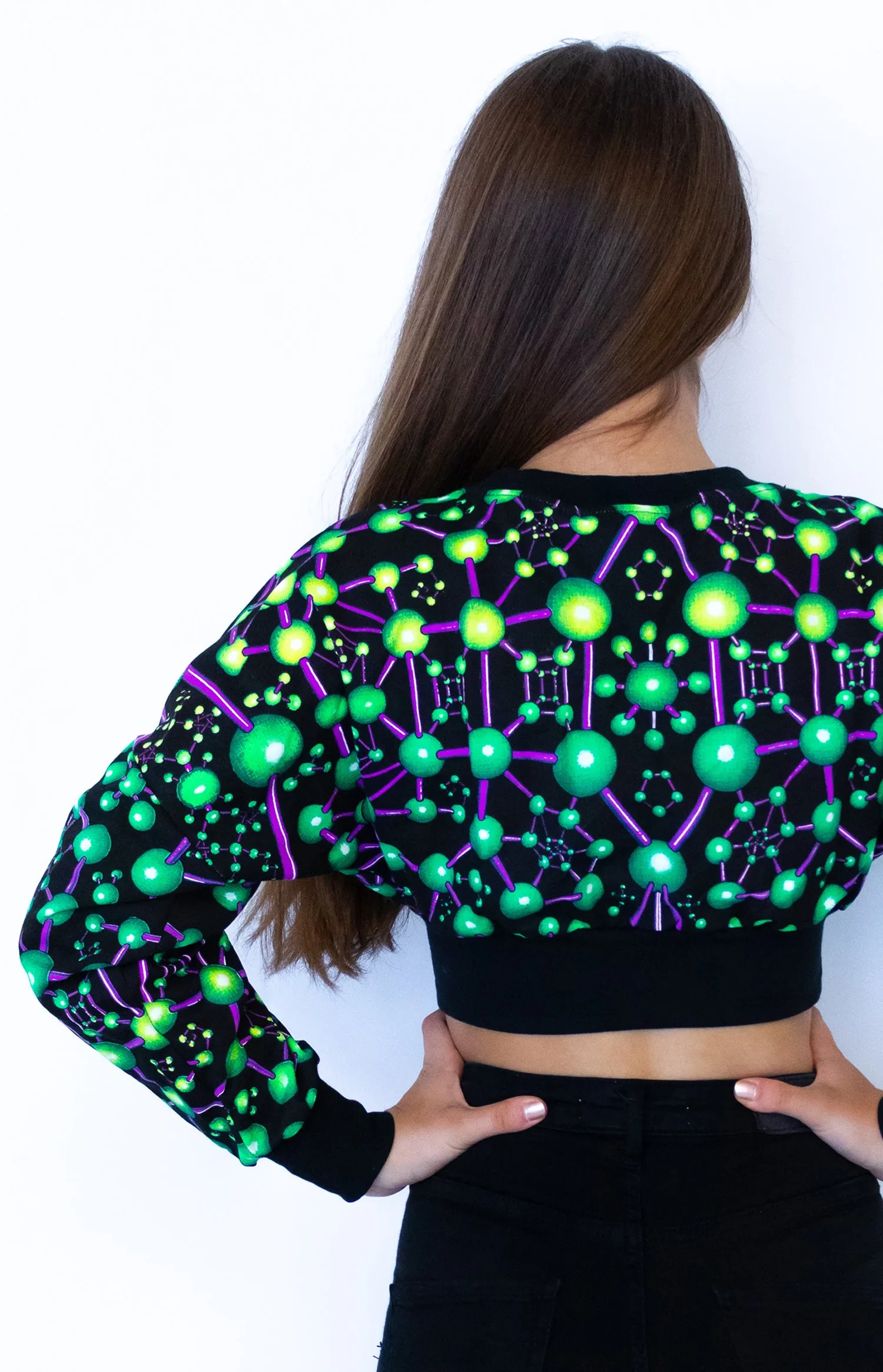 Cropped Sweat : Atomic Alien