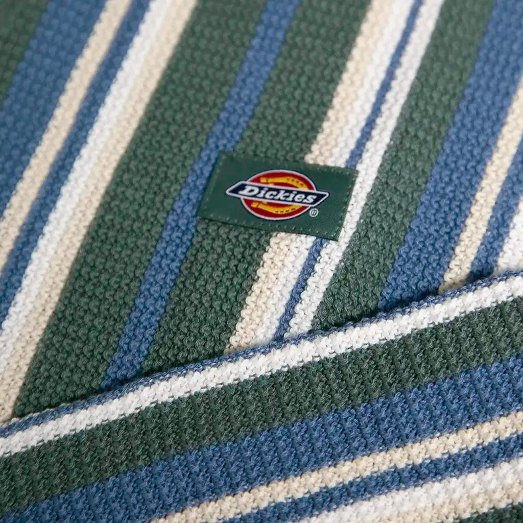 Dickies Knit Striped Cardigan