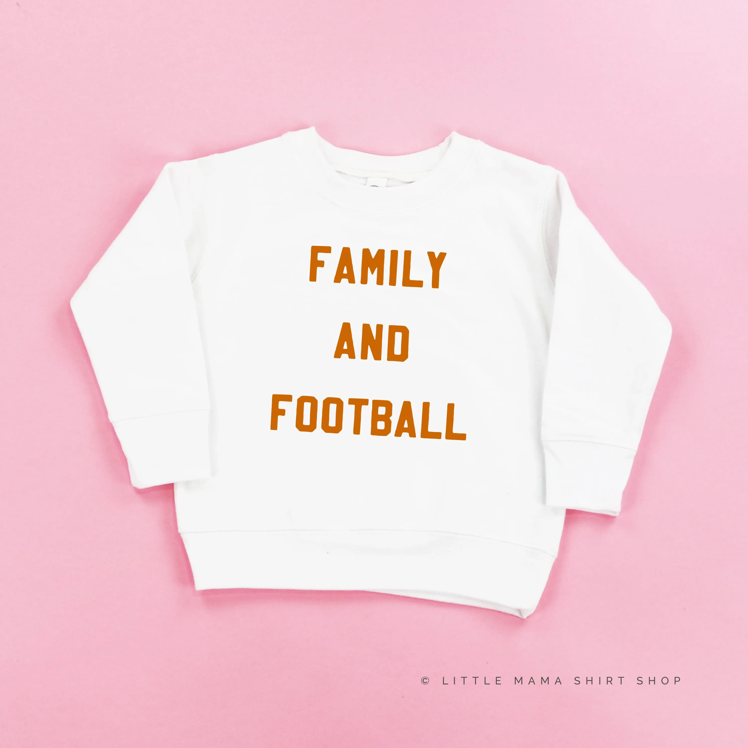 Family and Football - Child Sweater