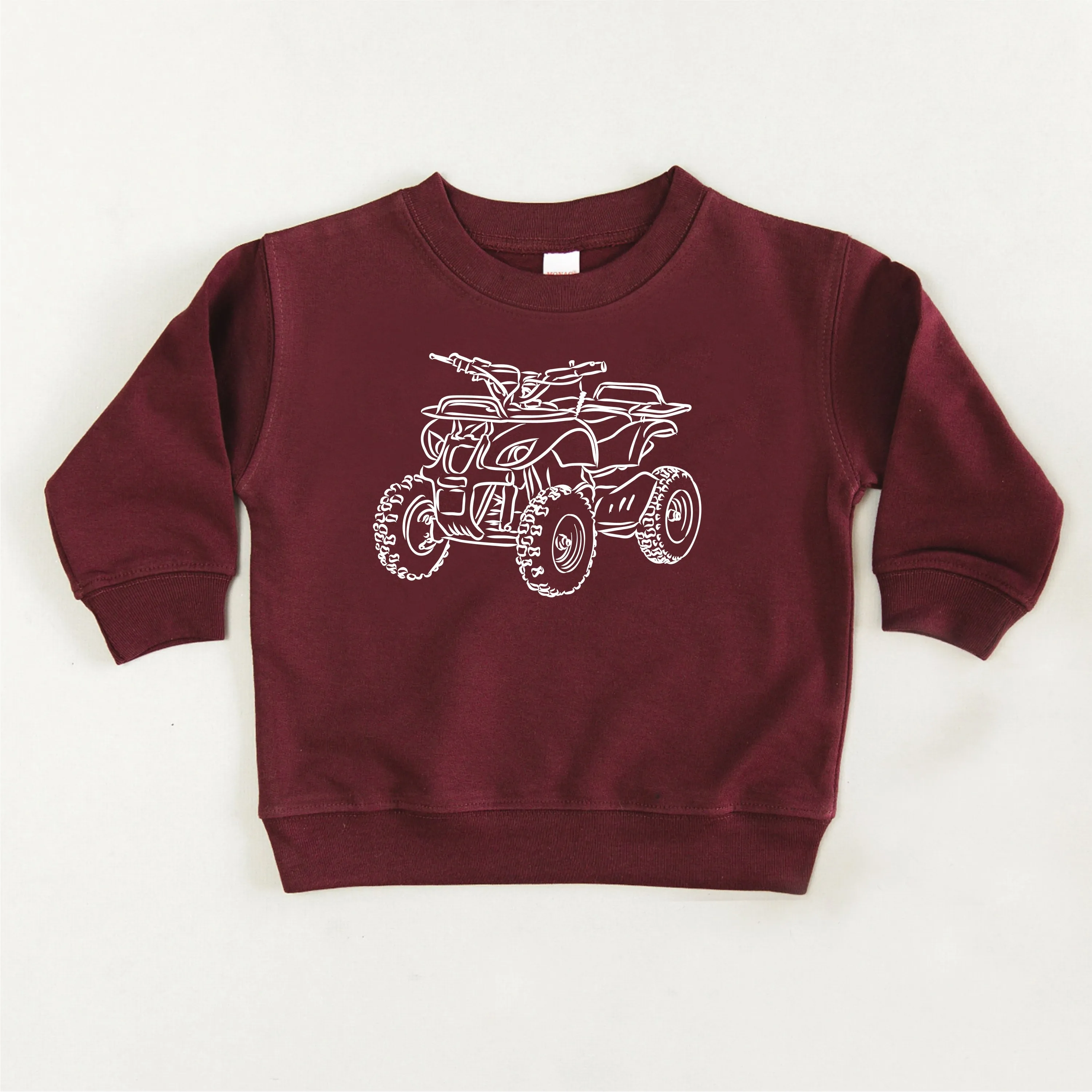 FOUR WHEELER - Minimalist Design - Child Sweater