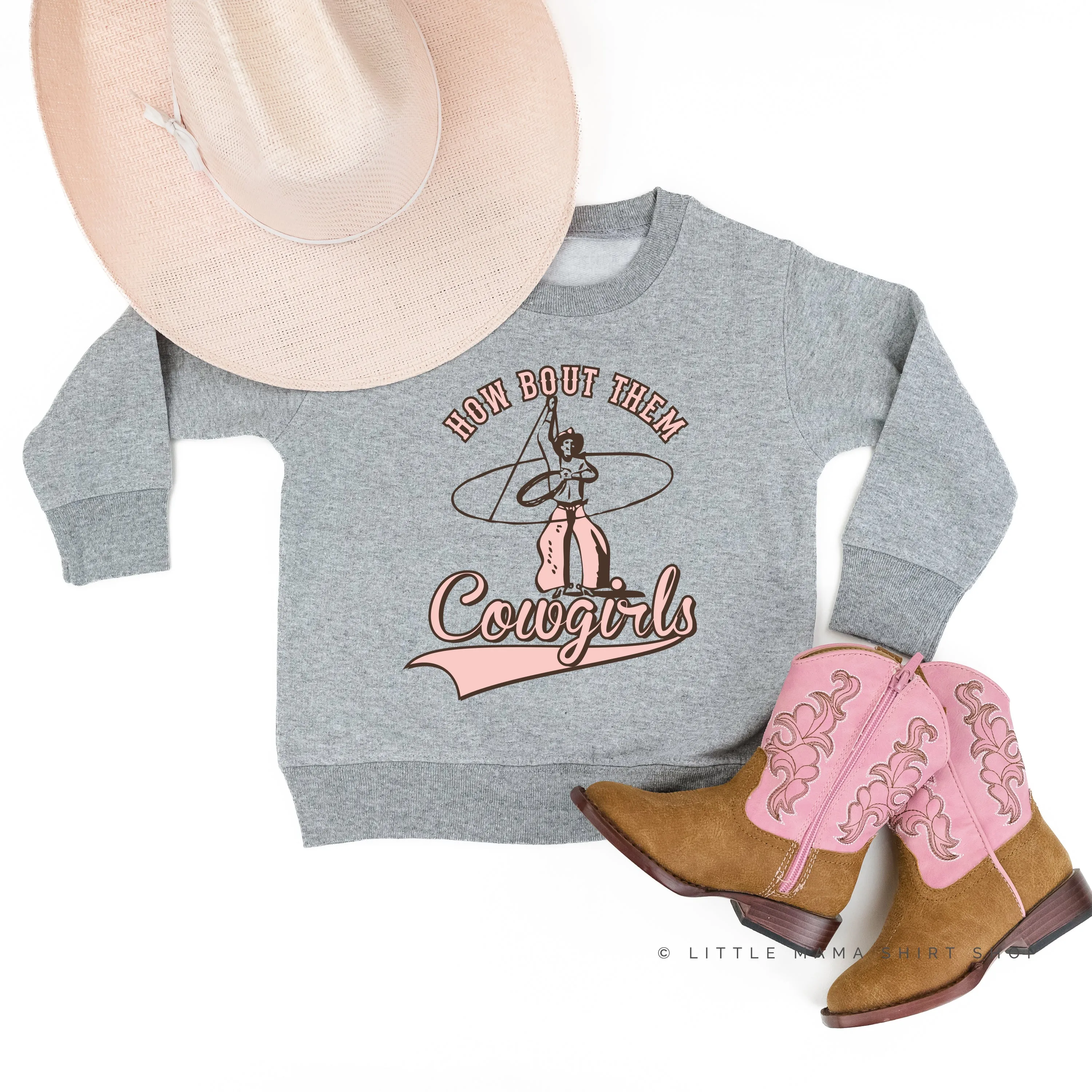 How Bout Them Cowgirls - Child Sweater