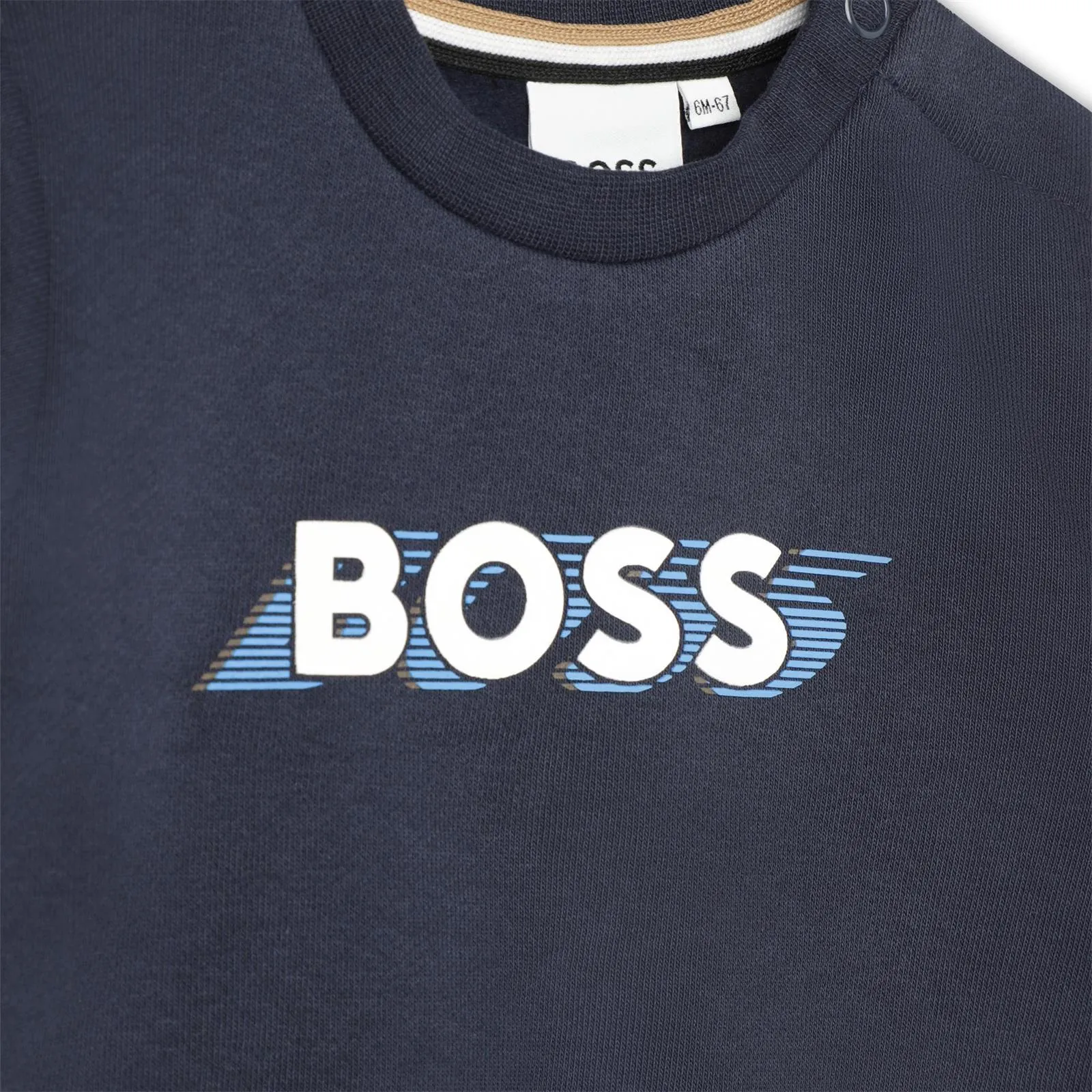 Hugo Boss Baby Boys Navy Sweatshirt