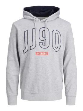 Jack & Jones Collin Hoody-LT GREY MEL