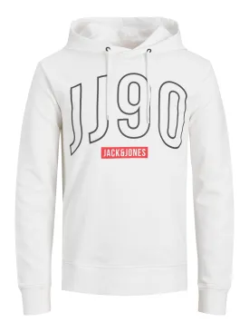 Jack & Jones Collin Hoody-WHITE