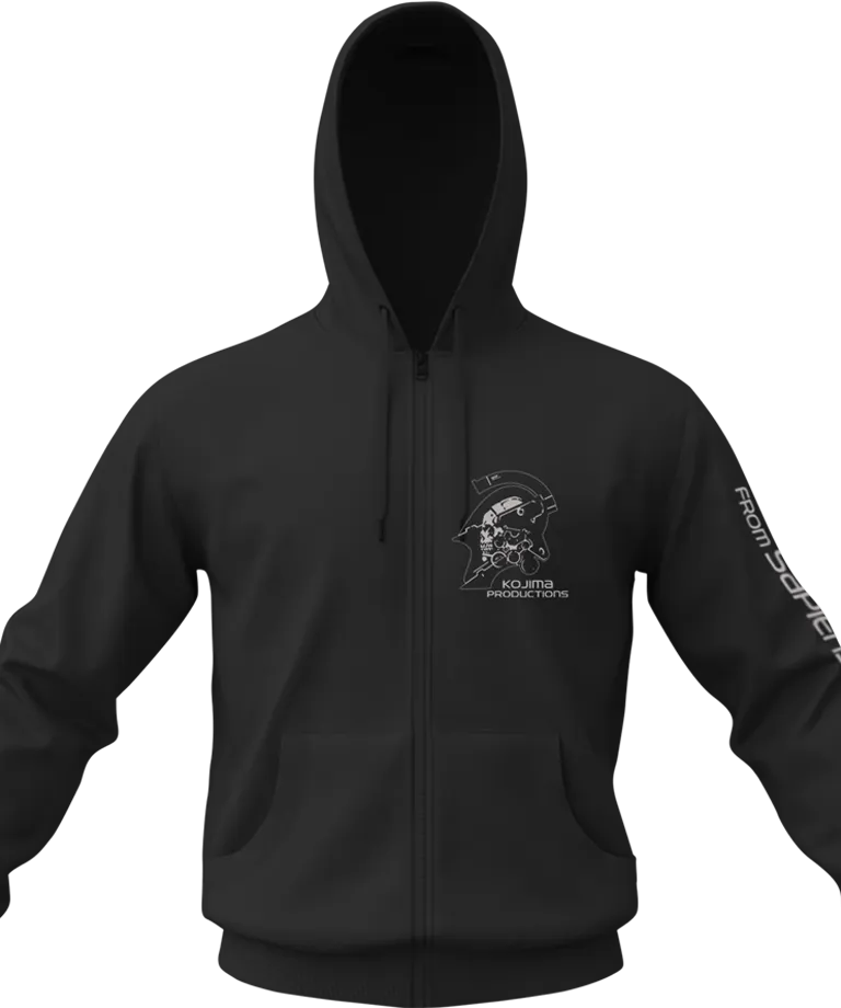 KOJIMA PRODUCTIONS LUDENS III Art Zip Hoodie