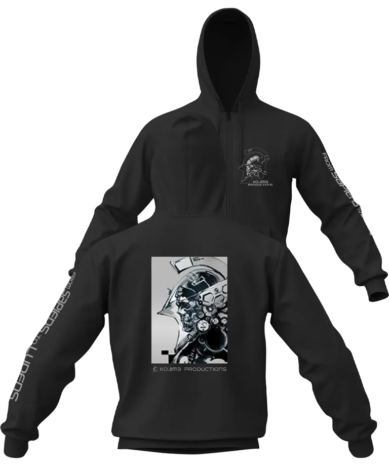 KOJIMA PRODUCTIONS LUDENS III Art Zip Hoodie