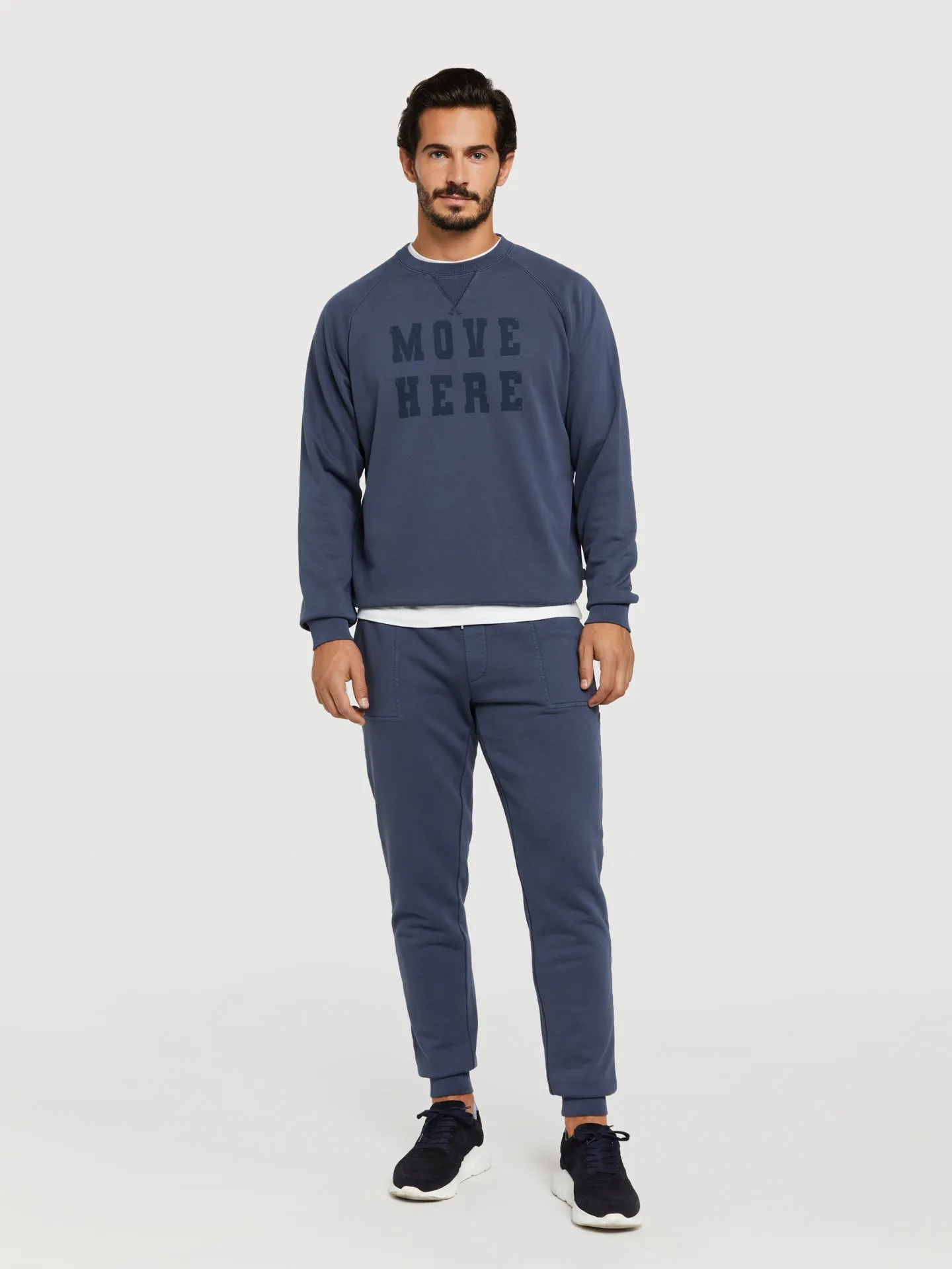 Luxe leisure edition garment dye sweatshirt