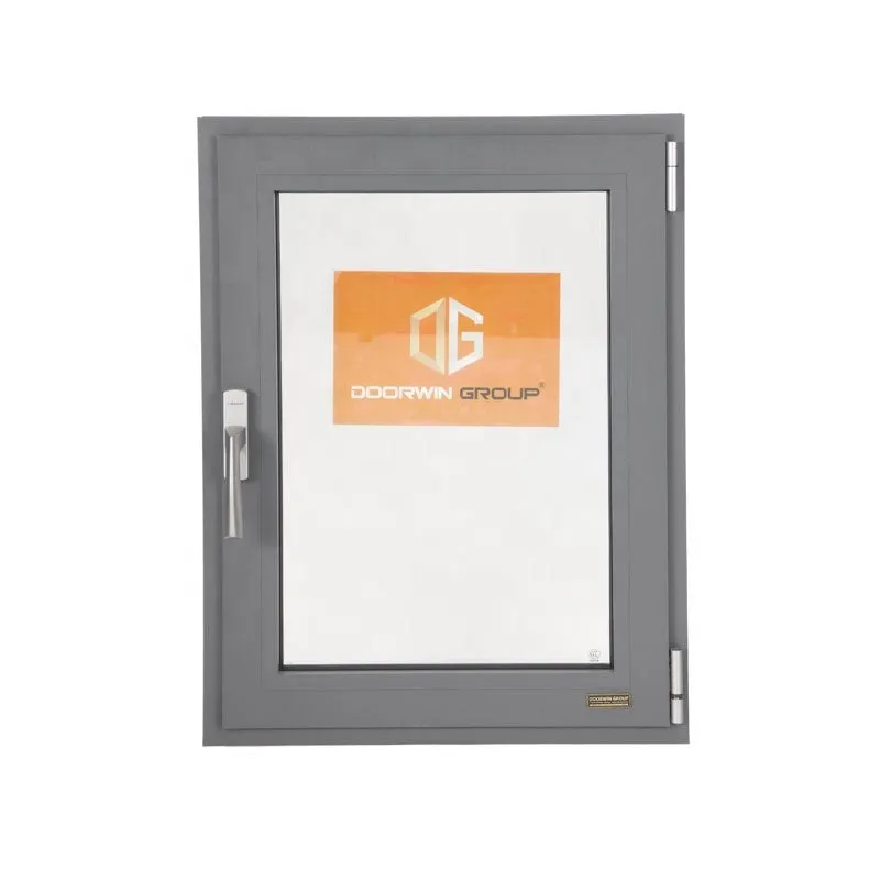 New Jersey cheap high quality double glass thermal insulated aluminum window NAMI made in China