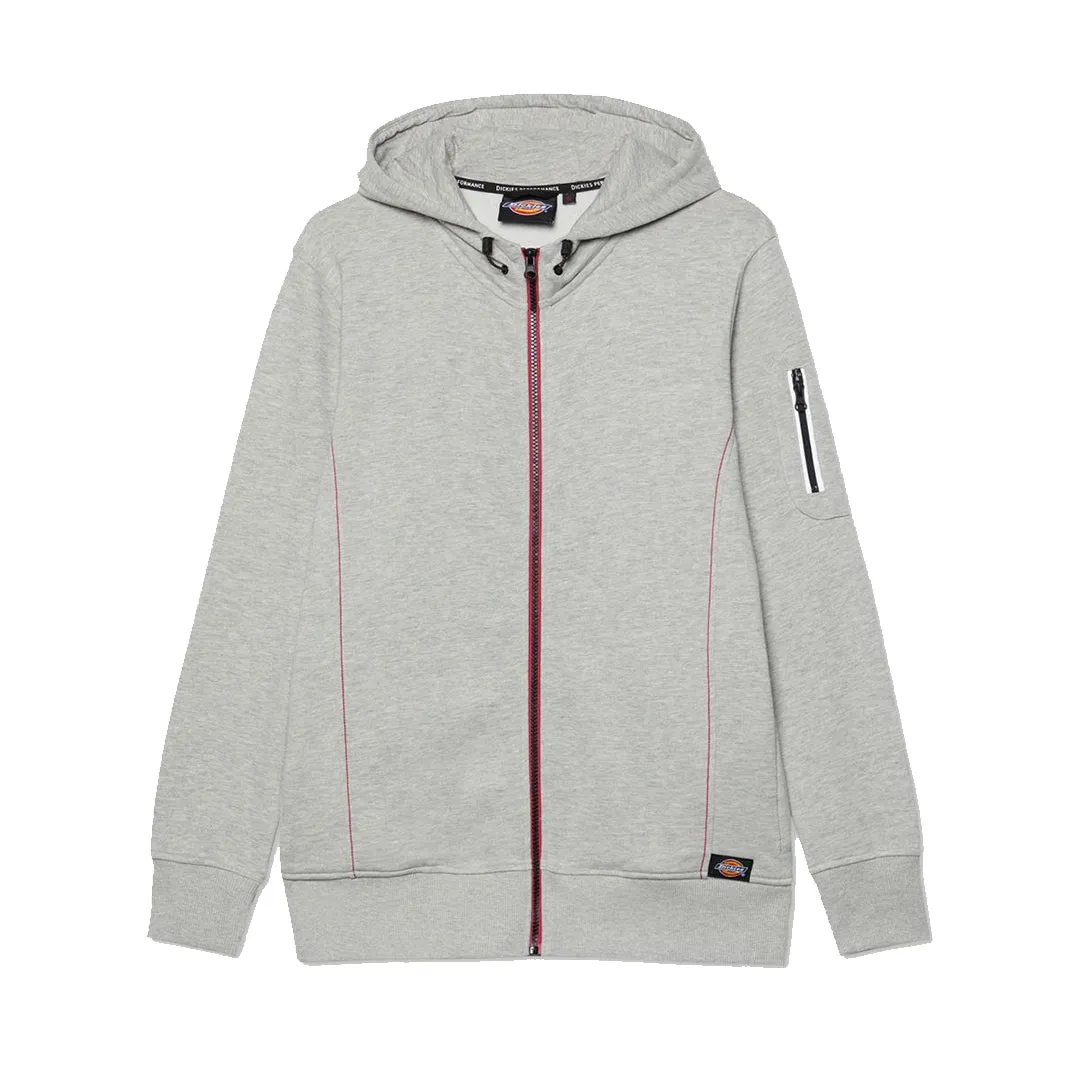 Performance Ladies Hoodie - Heather Grey by Dickies