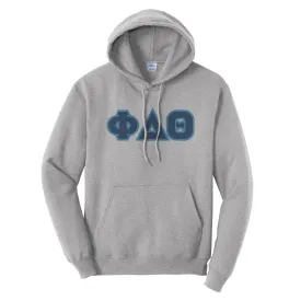 Phi Delt Greek Letter Graphic Hoodie