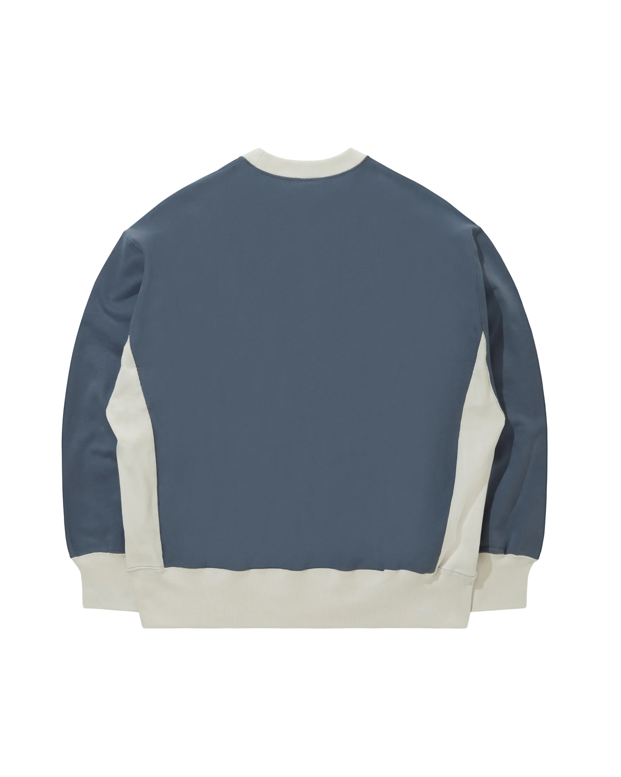 Puff Print 2Tone Cotton Sweatshirt