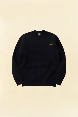 Rats Classic Crew Neck Sweatshirt - Black