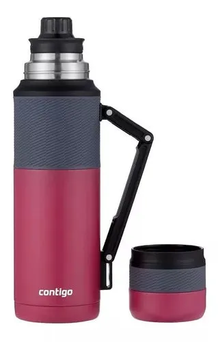 Stainless Steel Thermo Bottle by Contigo - Termo Para Mate Contigo Acero Inoxidable