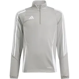 Sweatshirt For Kids Adidas Tiro 24 Training Top Gray Ir9363 152Cm