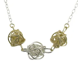 Tangled Web Trio Necklace