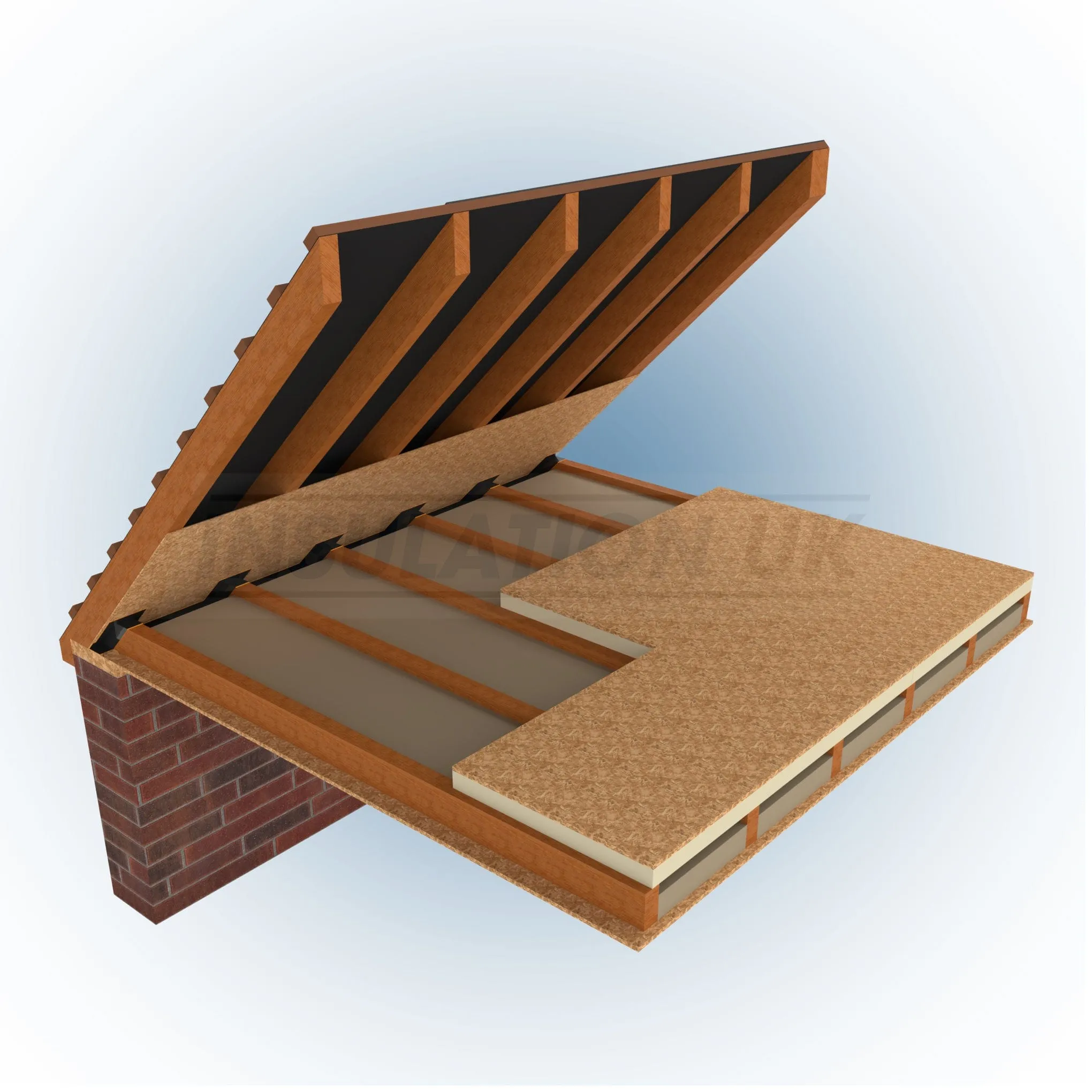 Tekwarm Insulated Loft Deck | 1200mm x 600mm x 108mm