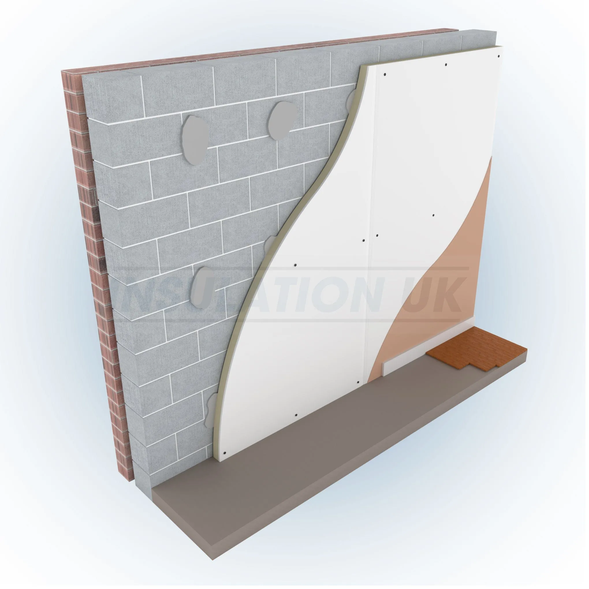 Tekwarm PIR Insulated Plasterboard | 2400mm x 1200mm | Bulk Buy