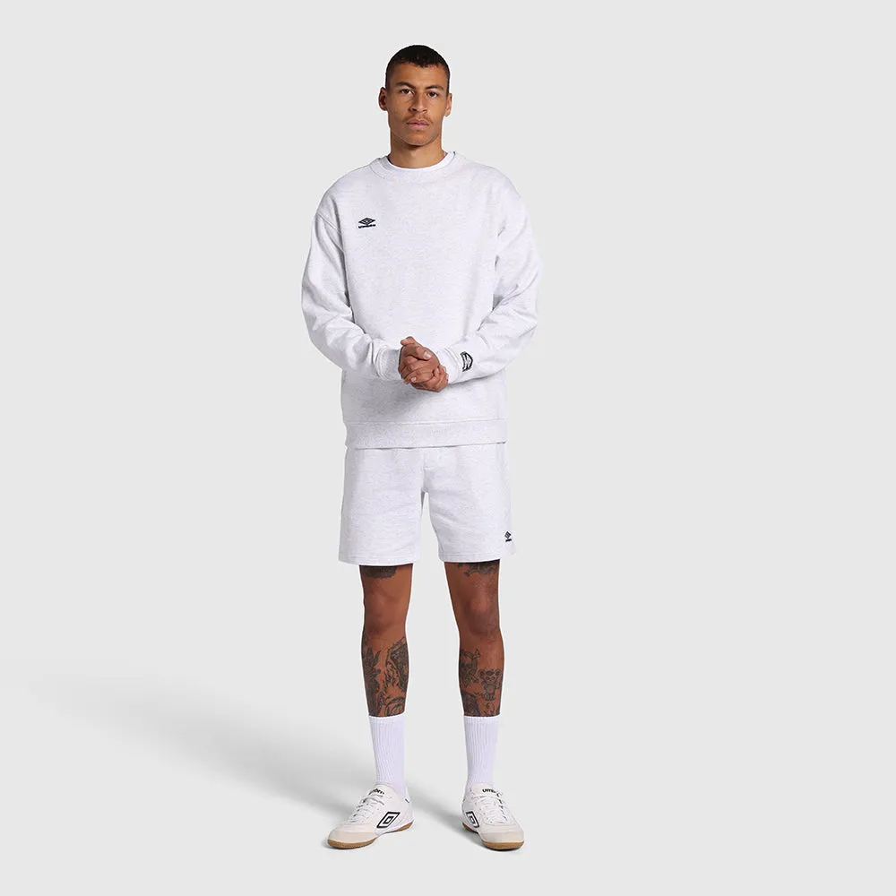 Umbro Classic Crew Sweat - White Marle