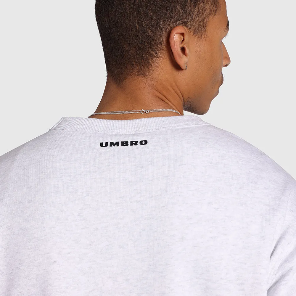 Umbro Classic Crew Sweat - White Marle