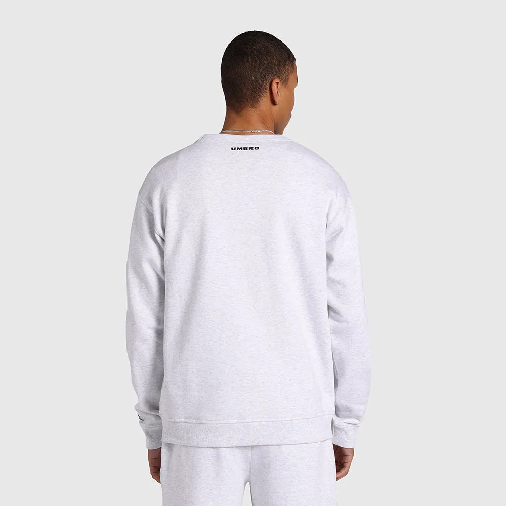 Umbro Classic Crew Sweat - White Marle