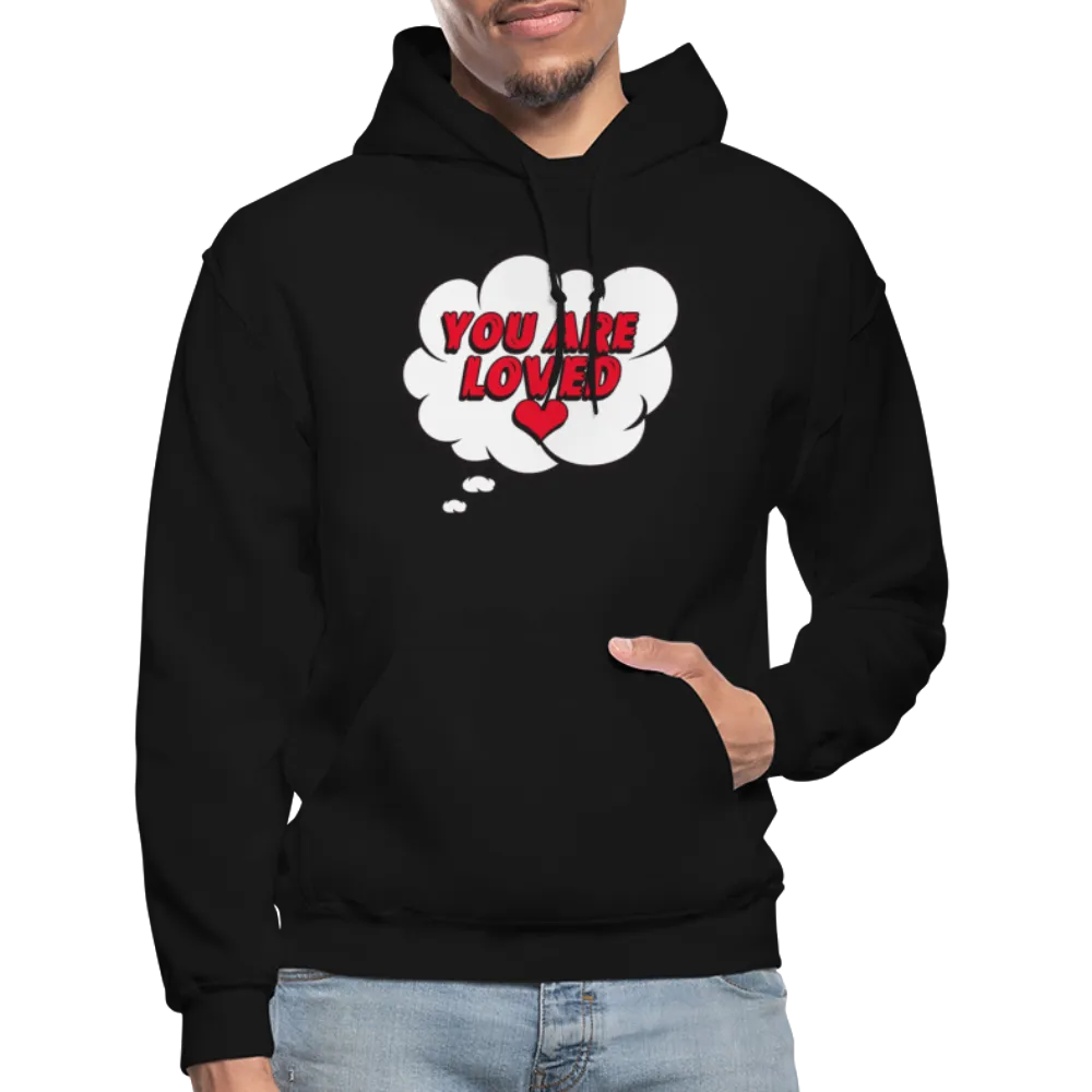 Uniquely You Mens Hoodie - Pullover Hooded Shirt / You Are Loved