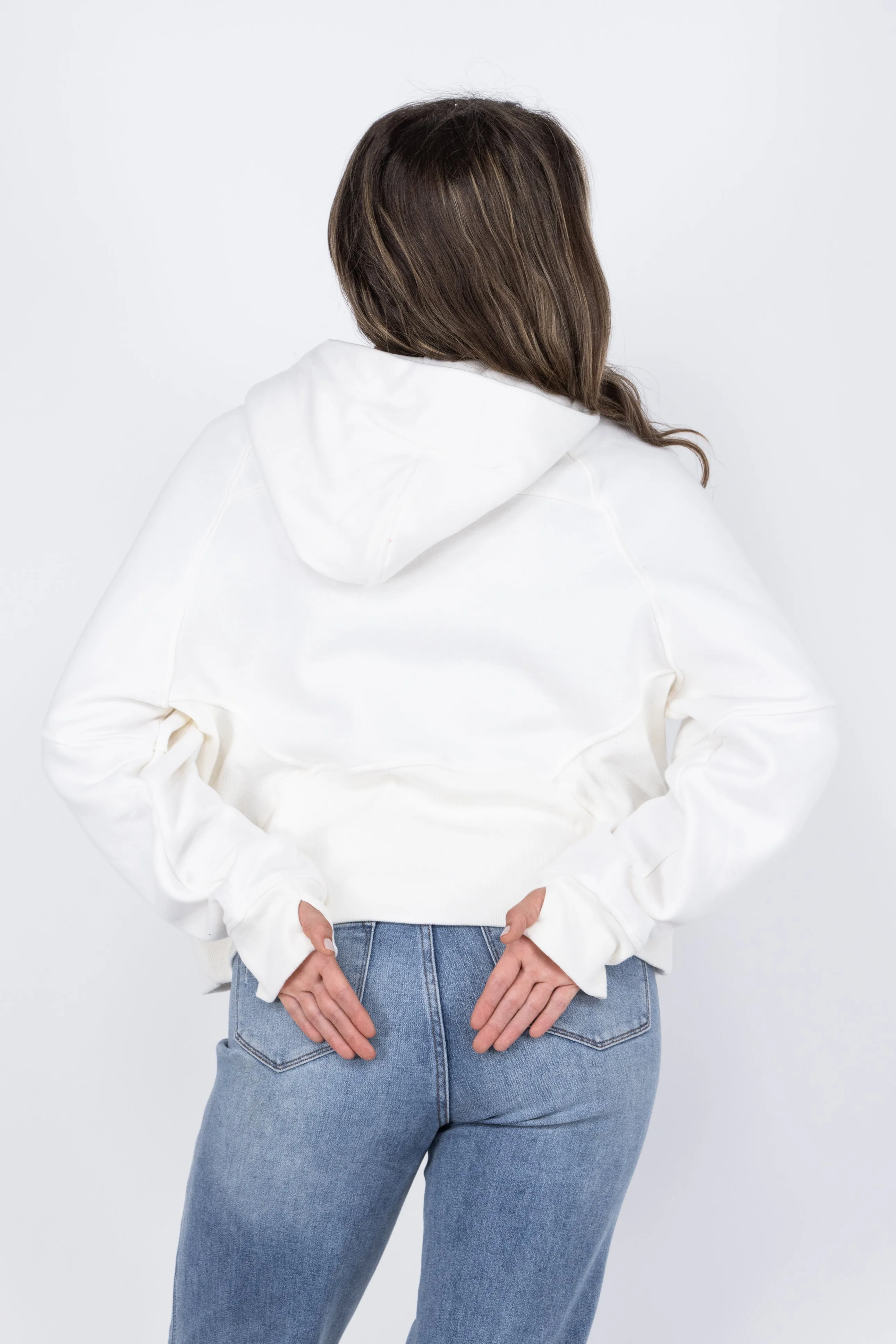 Wholesome Fortune Cropped Hoodie