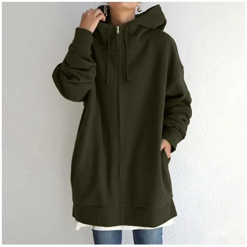 Women's Fuzzy Hoodies Long Sport Pullover Hoodie Full-Zip Hoodie Sweatshirt